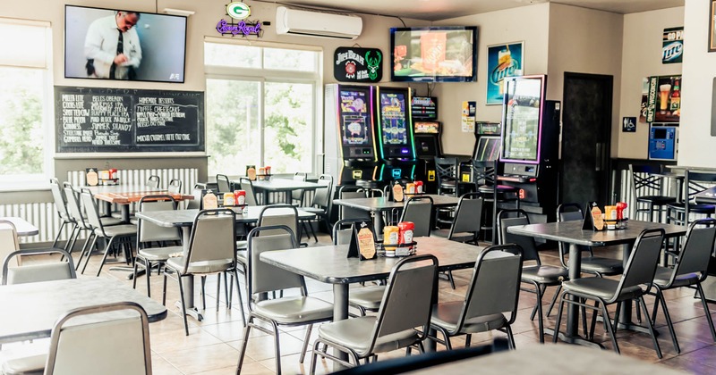 Interior, arcade area