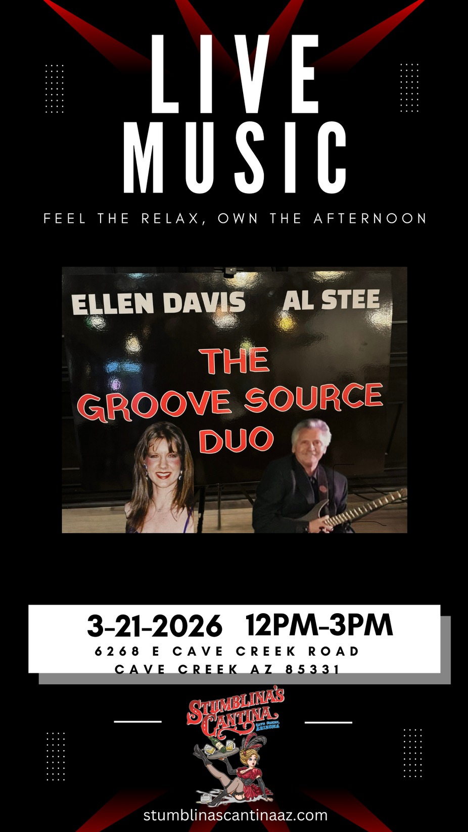 Music - The Groove Source Duo! event photo