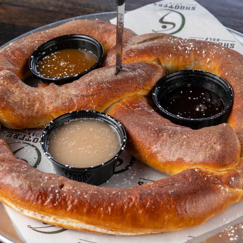 Giant Gilmore Cinnamon Sugar Pretzel photo