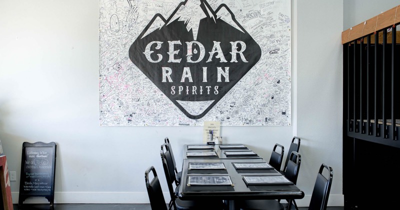 Interior, seating area