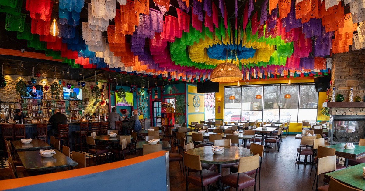 Interior, main dining area different angle