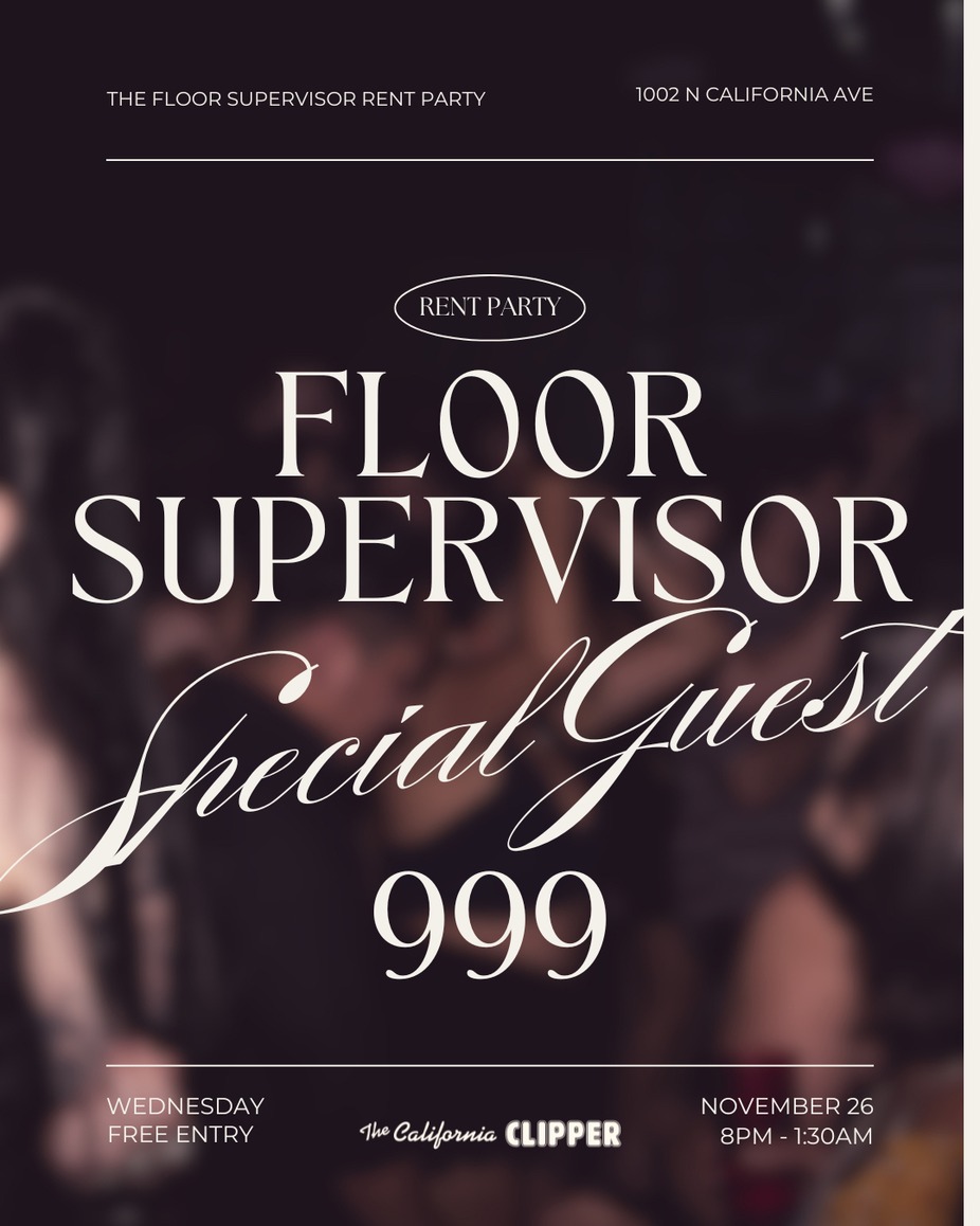 Floor Supervisor & 999 event photo