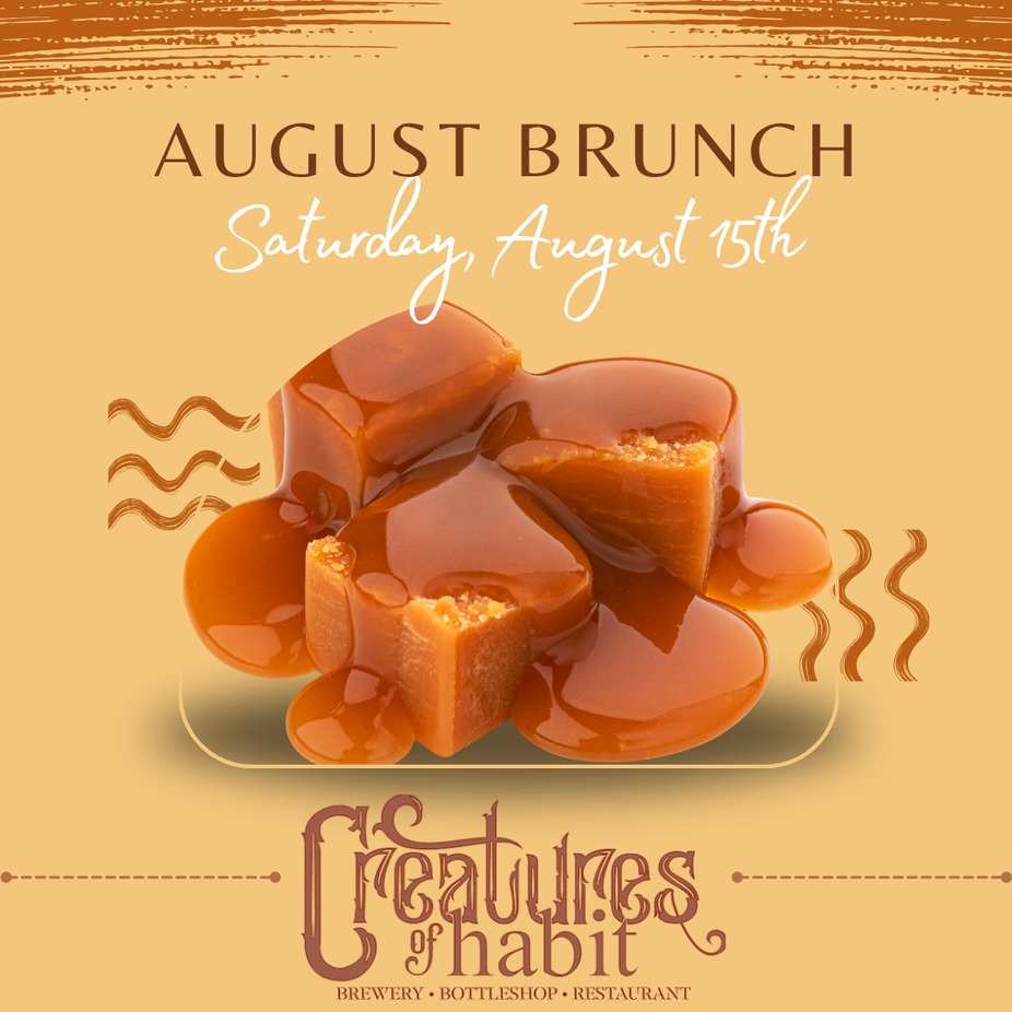 🥂🧇 August Brunch at Creatures of Habit!*🧇🥂 event photo