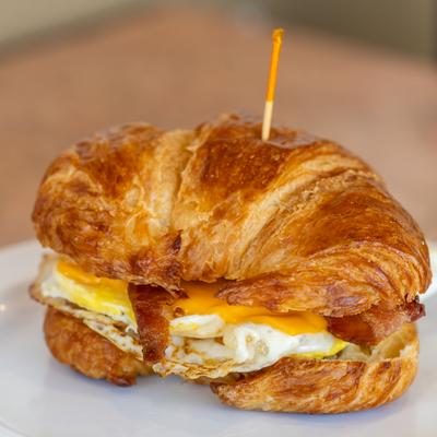 Bacon, egg, cheese_croissant.