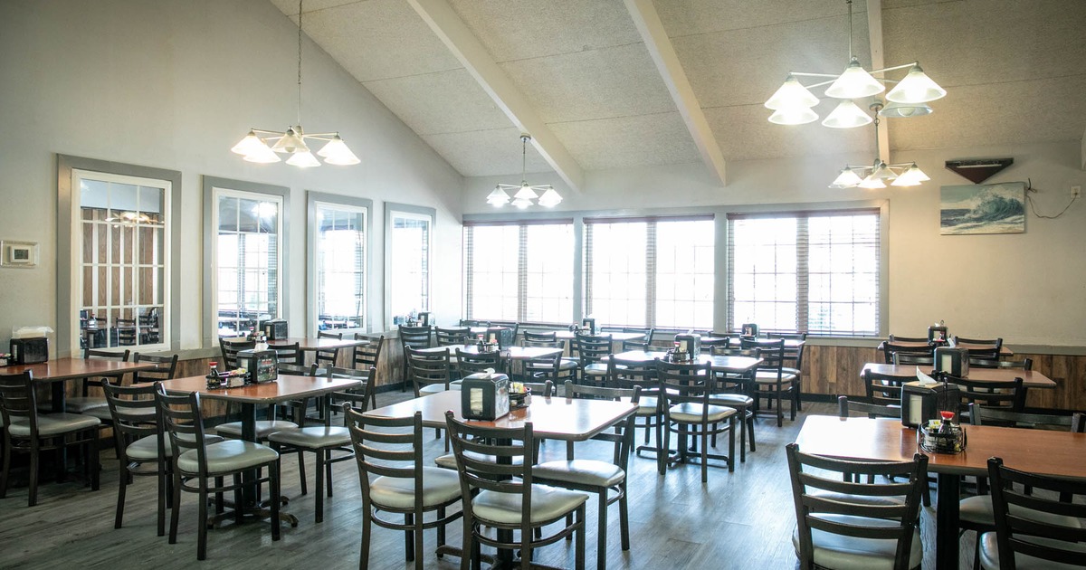 Interior, dining area
