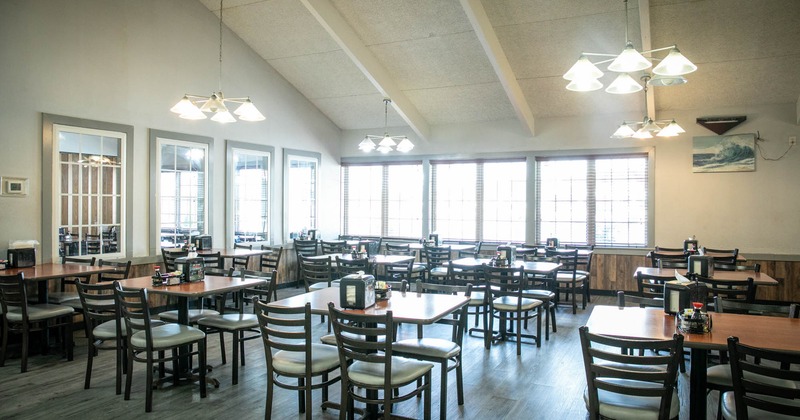 Interior, dining area