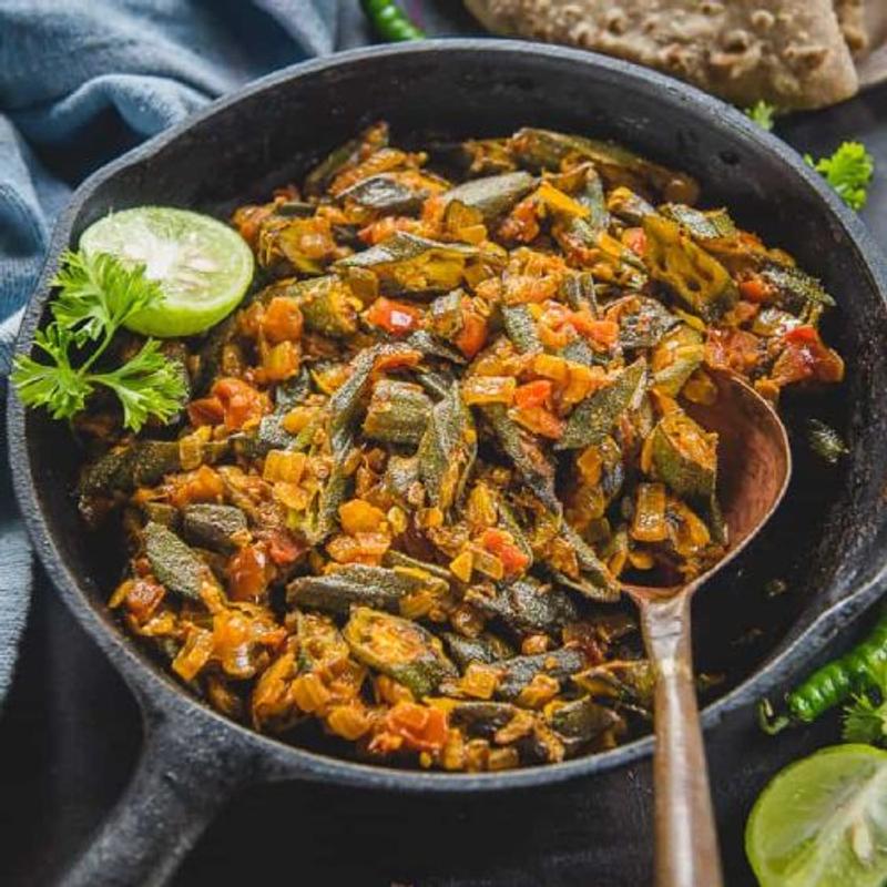 Bhindi Masala** photo