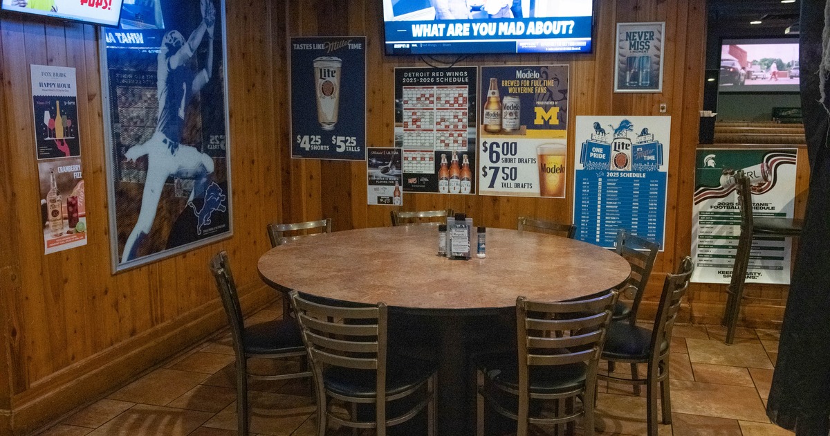 A round table for six