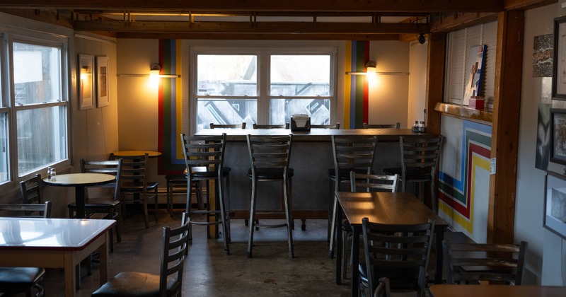 Interior, seating area