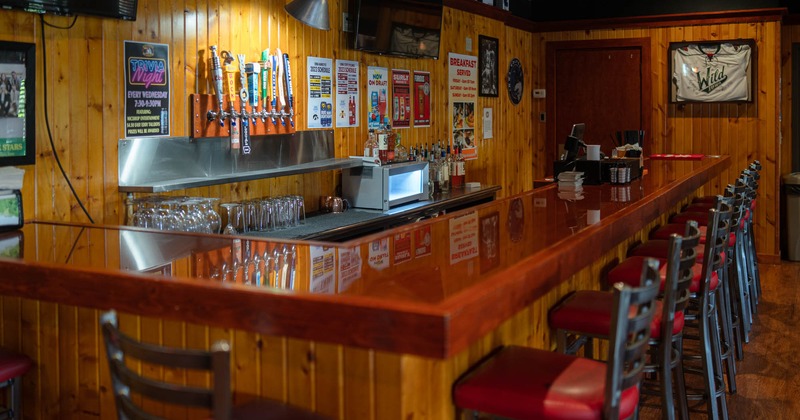 Bar area