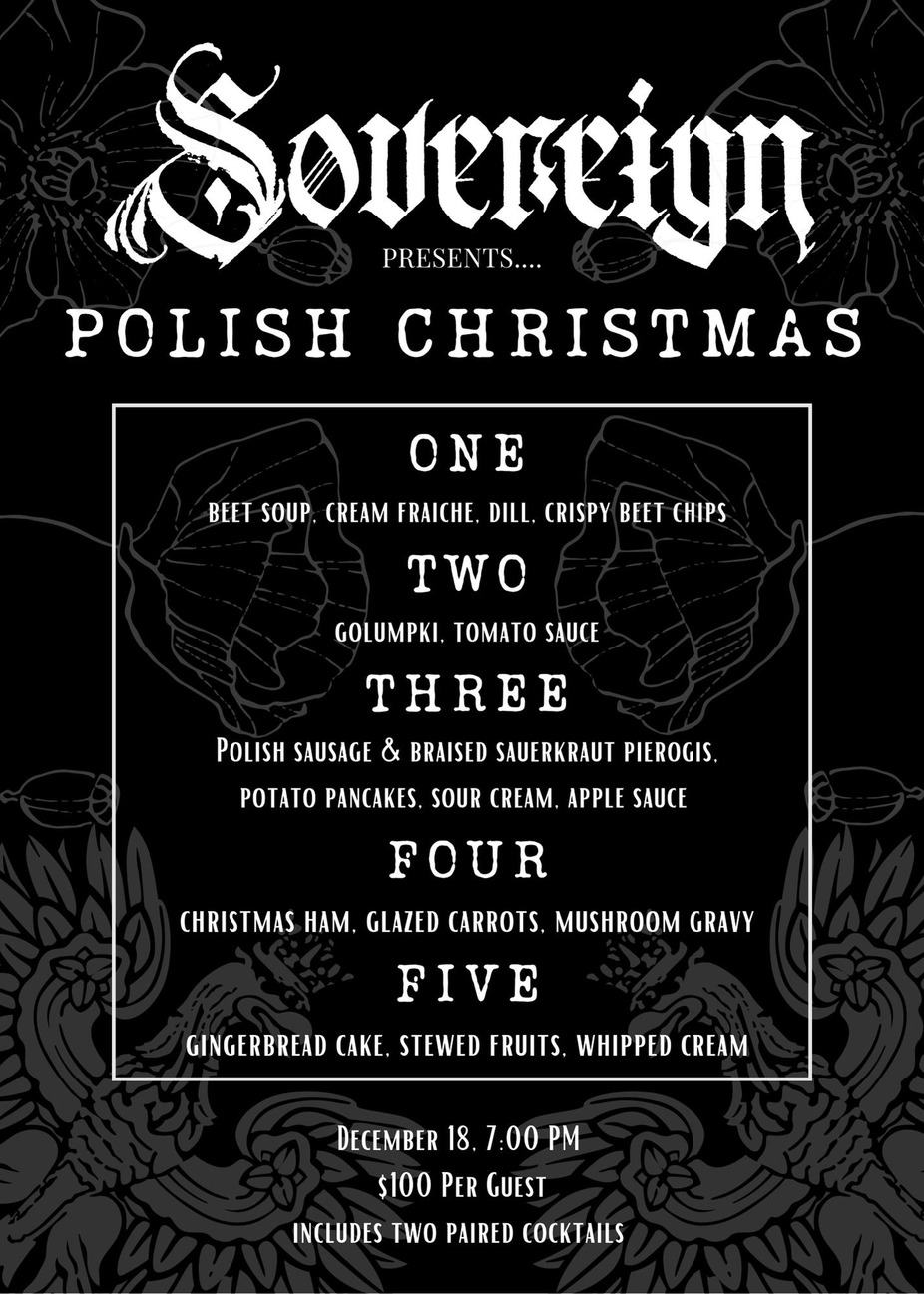 Chef's Dinner: Polish Christmas event photo