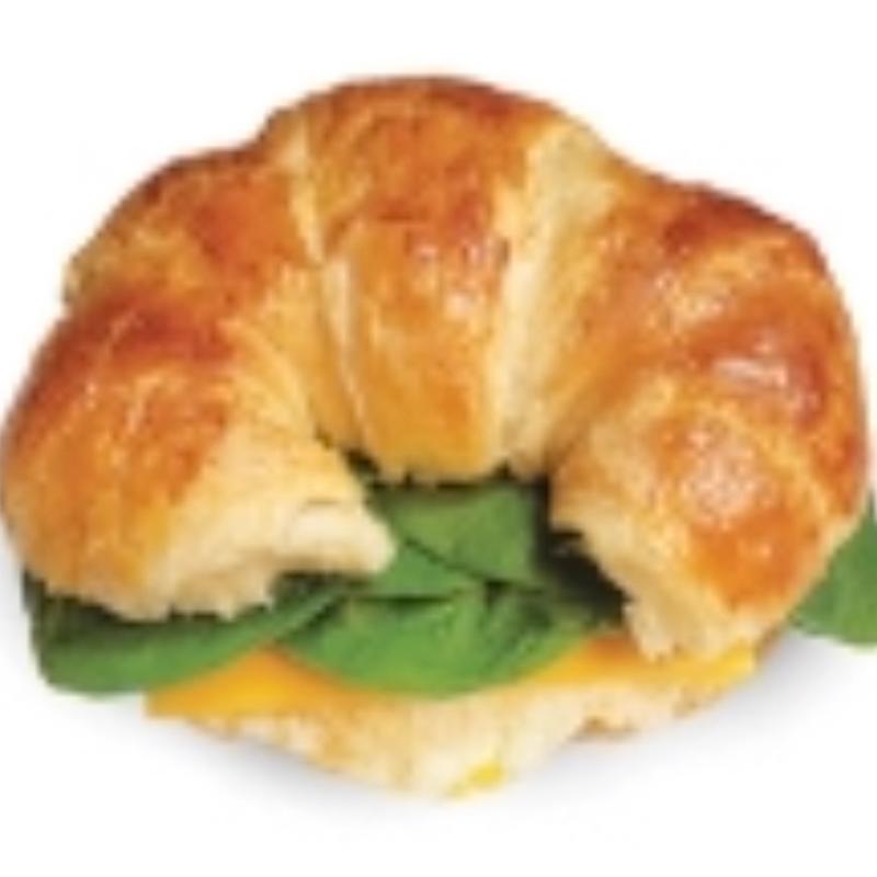 B5. Eggs, Cheese & Spinach Croissant photo