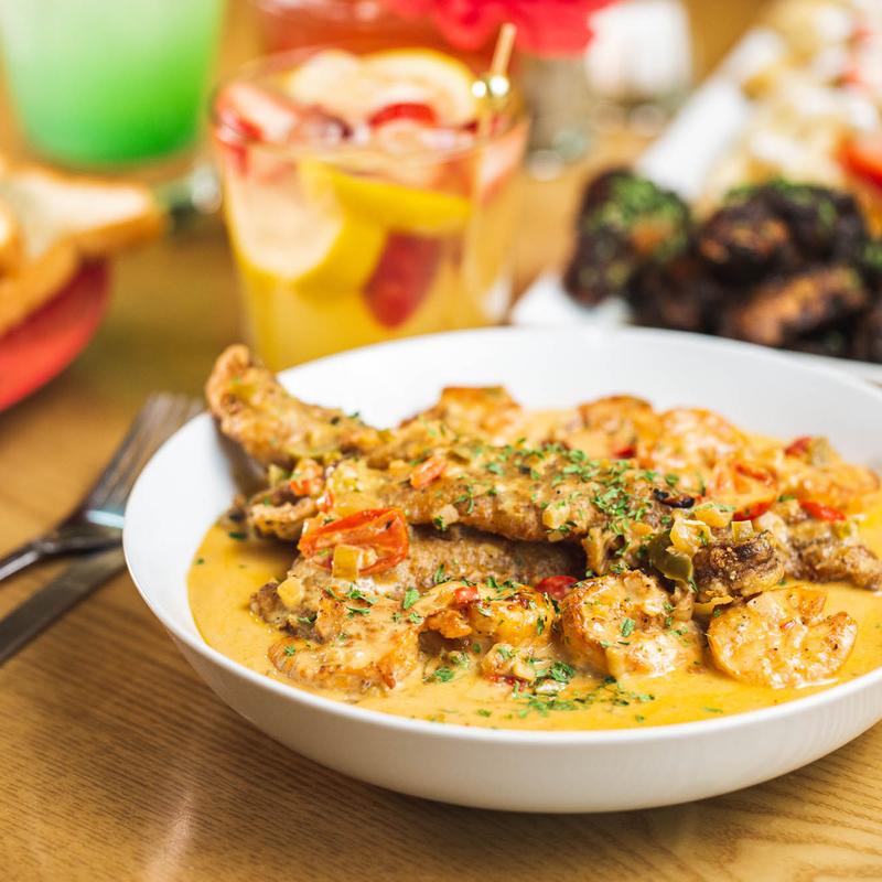 Fried Fish, Shrimp and Grits photo