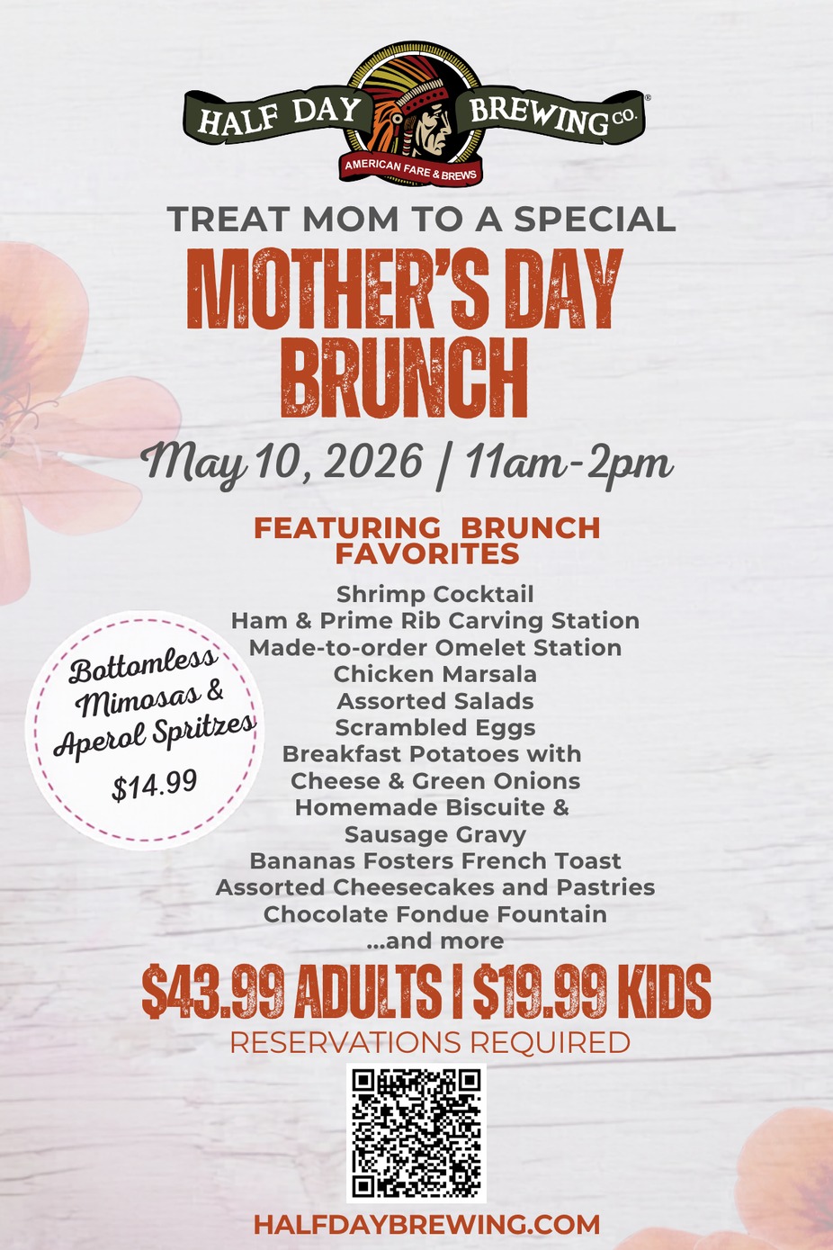 Celebrate Mom - Brunch on May 10 event photo