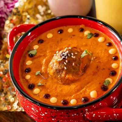 Beef Meatball Tikka Masala.