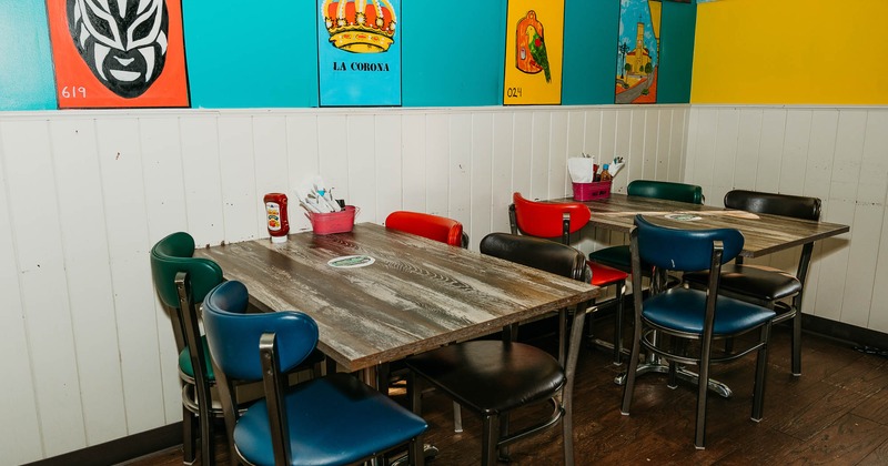 Interior, seating space