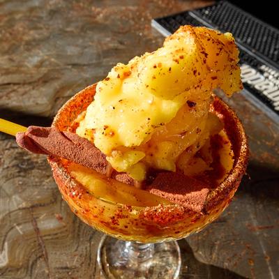 Frozen Spicy Mango Margarita.