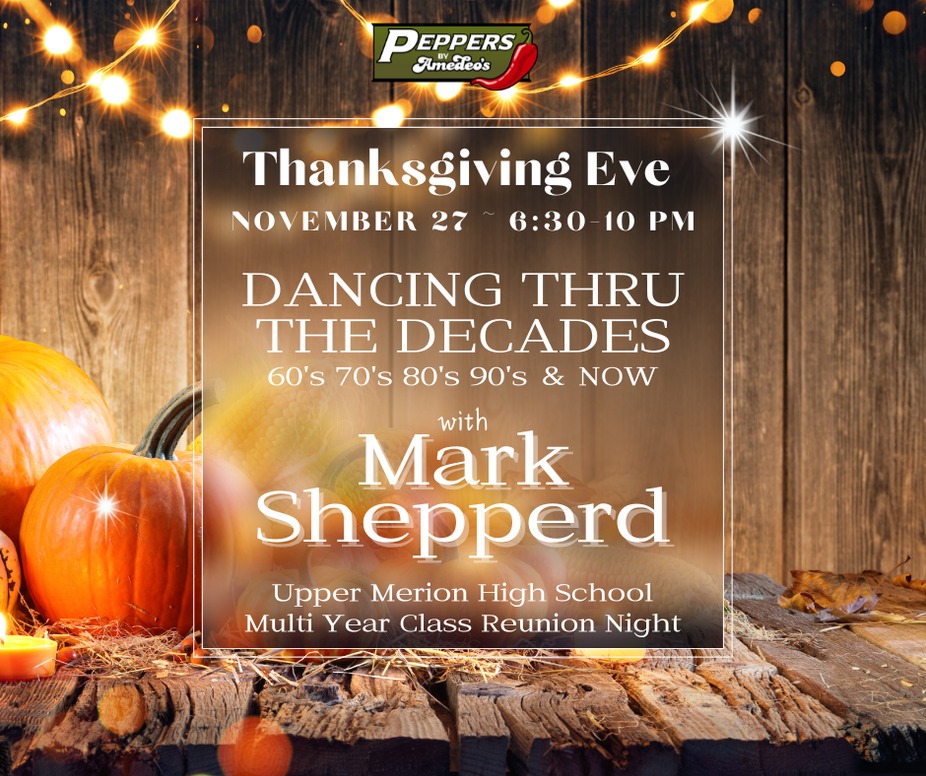 Thanksgiving Eve party with Mark Shepperd! event photo