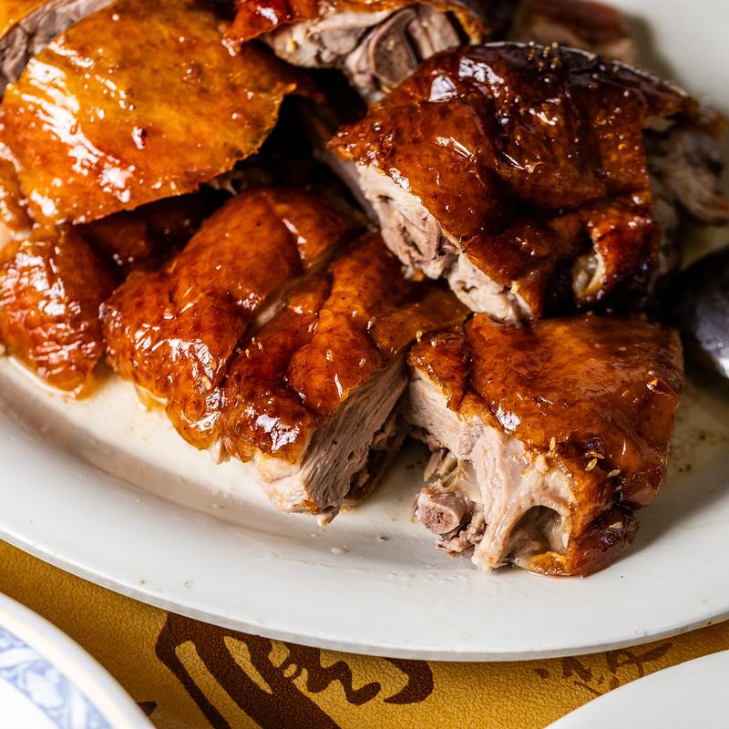 menu item 5 of 10, M23. Roast Duck 1/2