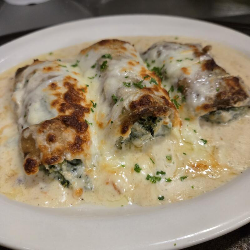 Eggplant Rollatini Florentine photo