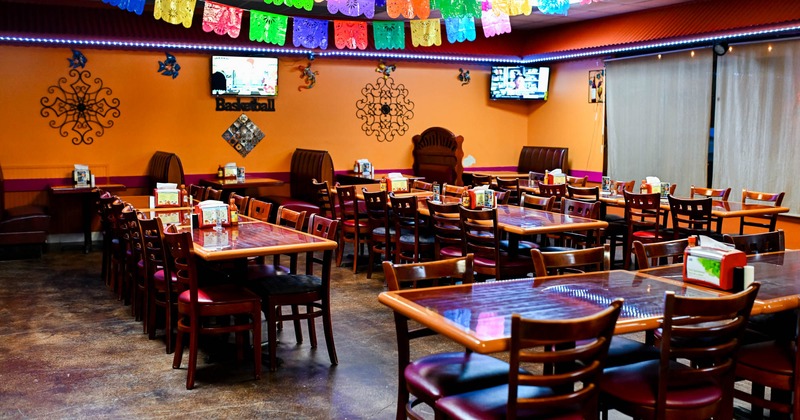 Interior, dining area