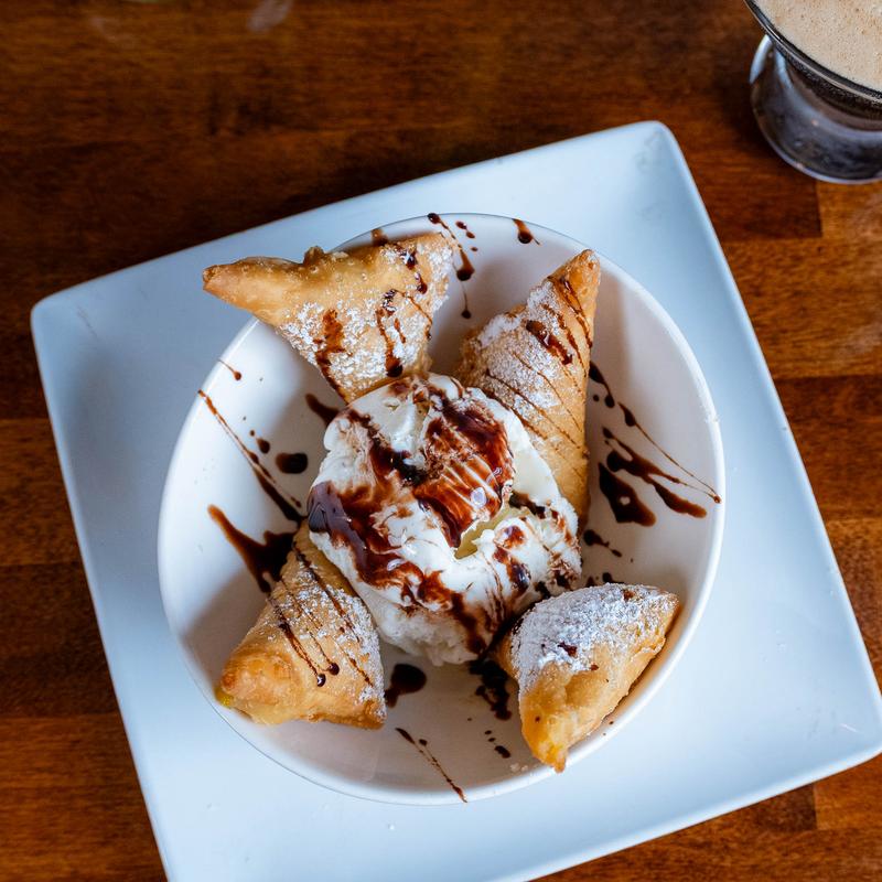 Mango Sticky Rice Wontons photo