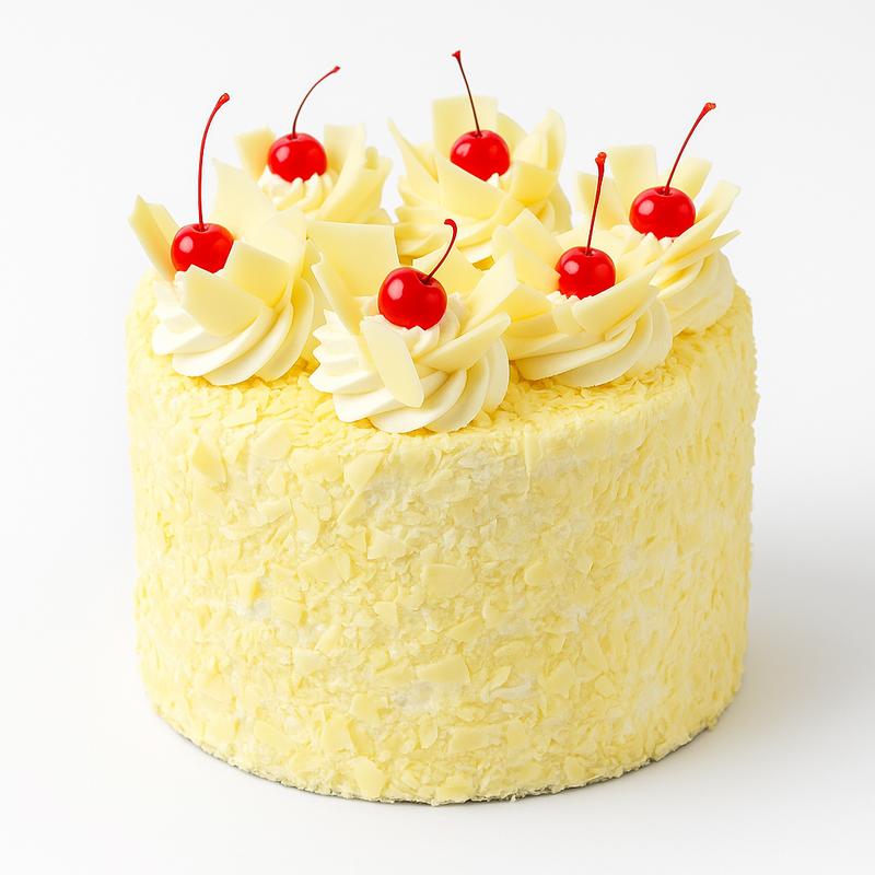 menu item 15 of 138, Foret Blanche Cake (White Forest)