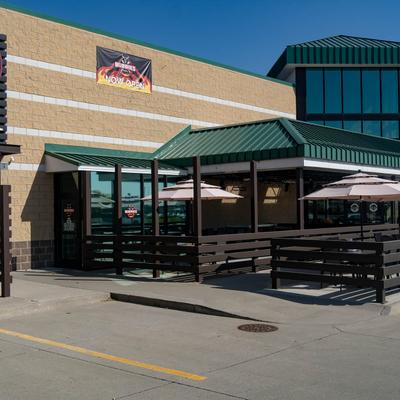 Bubbie's BBQ outside.