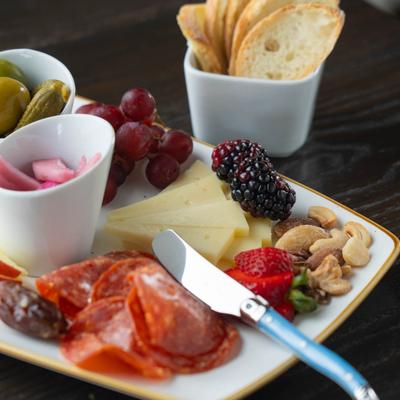 Artisan Cheese and Meat board.