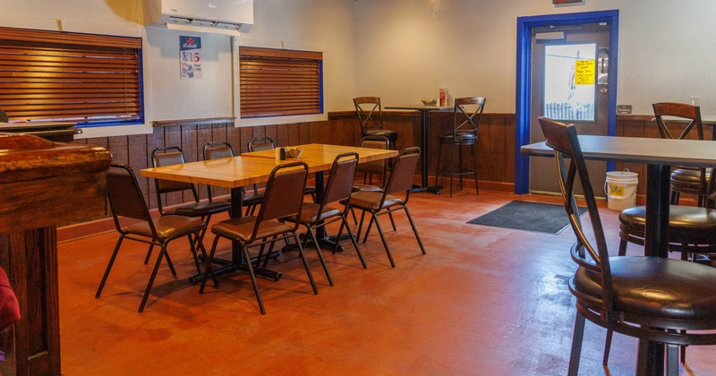 Interior dining area