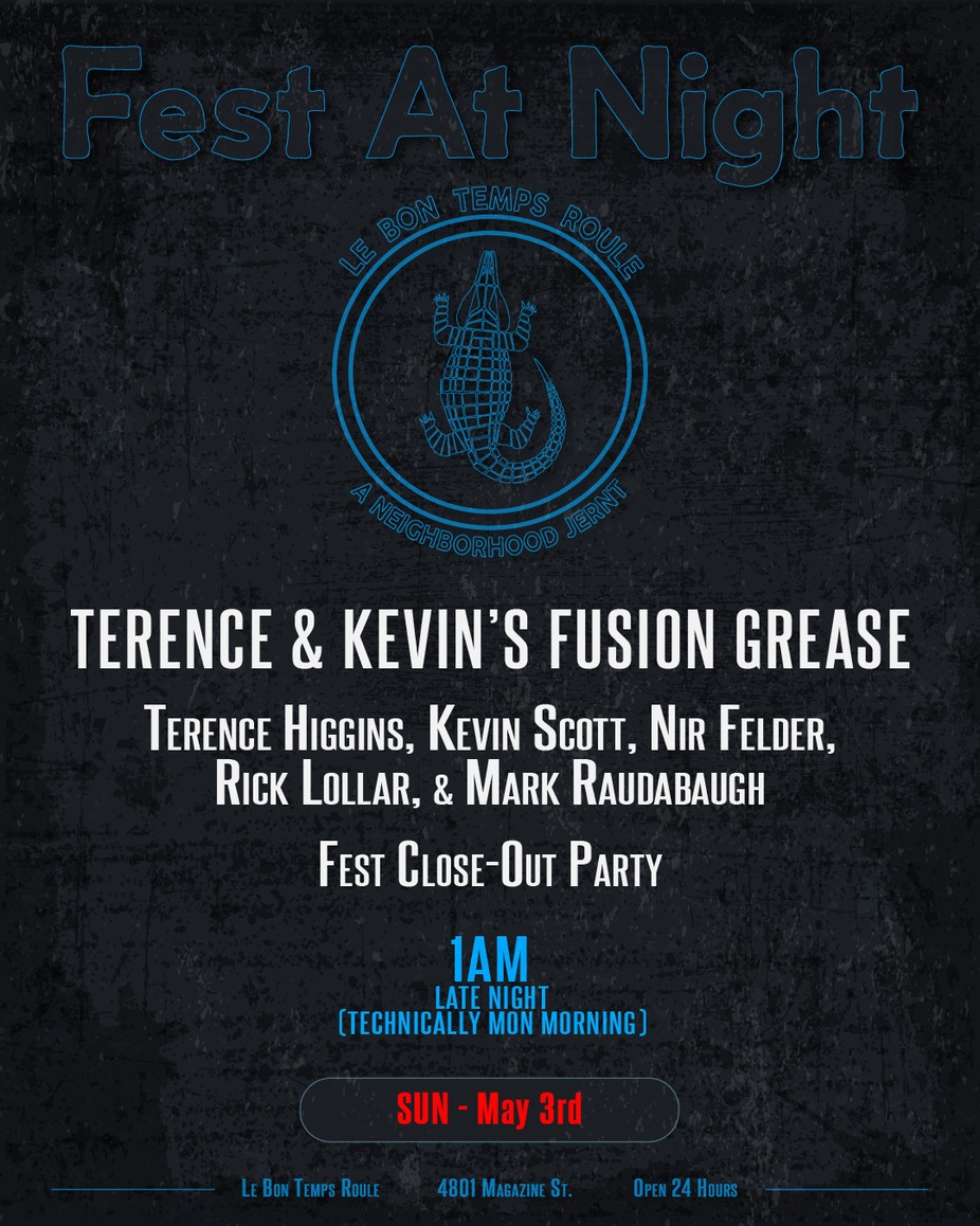 Kevin Scott, Terence Higgins, Nir Felder, Rick Lollar, & Mark Radabaugh event photo