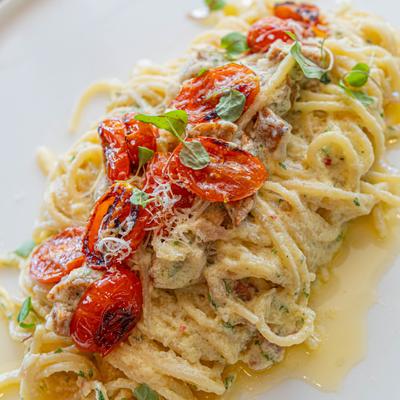 Pasta Carbonara.