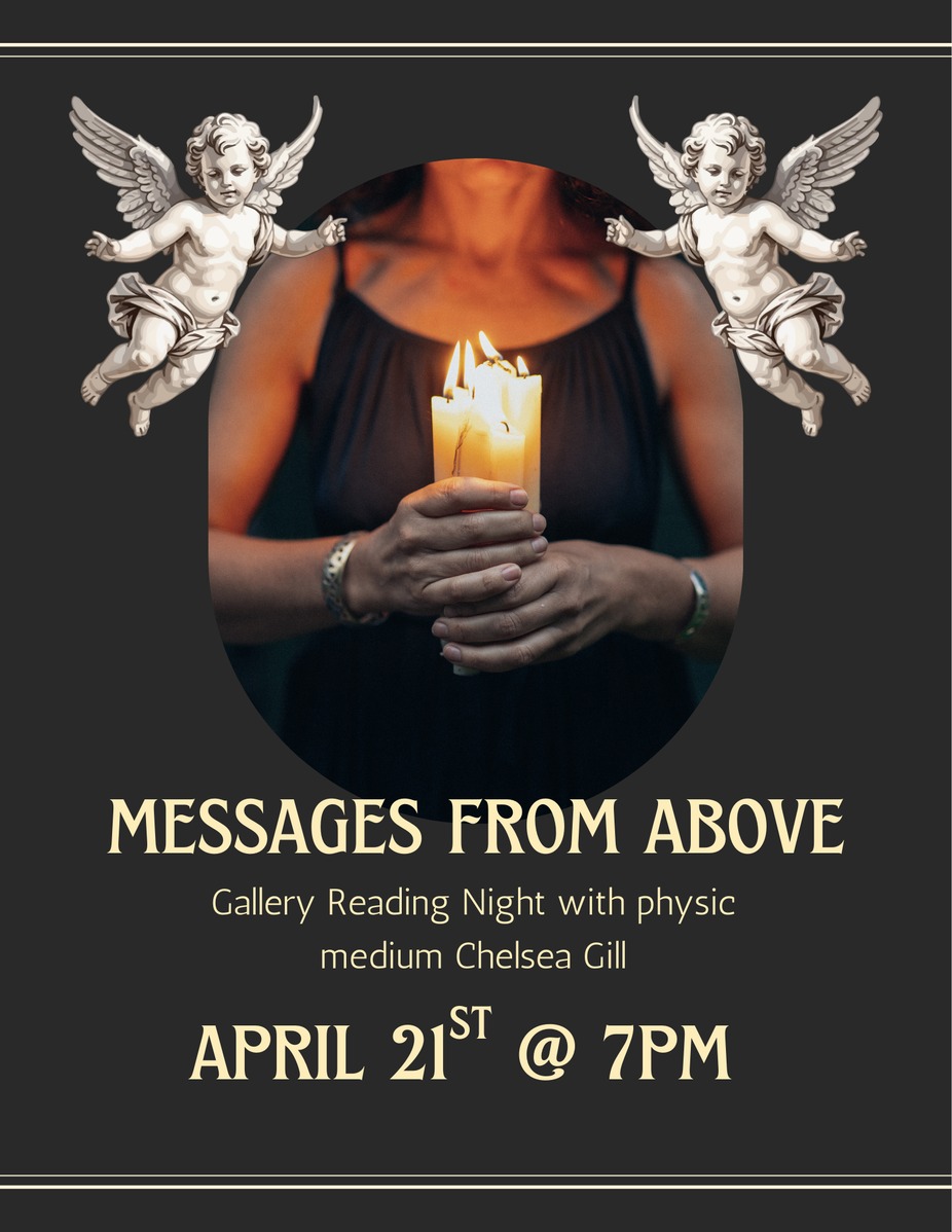 Messages From Above: Gallery Reading Night with Physic Medium Chelsea Gill event photo