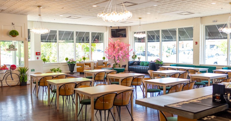 Restaurant dining area