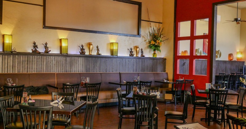 Interior, dining area