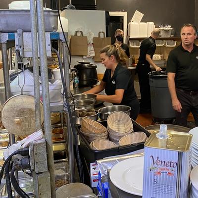 Behind the scenes of Brano's Italian Grill..