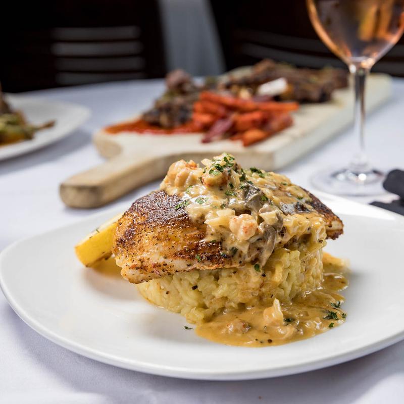 Cast Iron Seared Market Fish photo