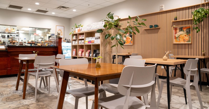 Interior, main dining area