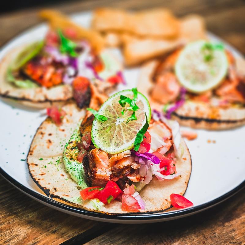 Spiced Salmon Tacos photo