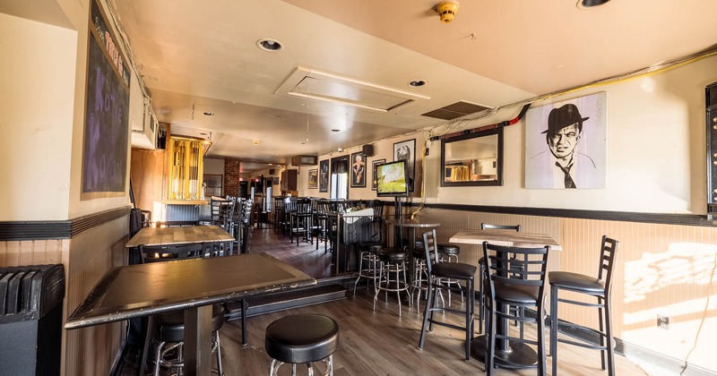 Tables with bar stools