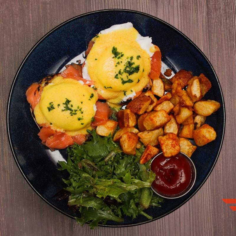 Smoked Salmon Eggs Benedict photo
