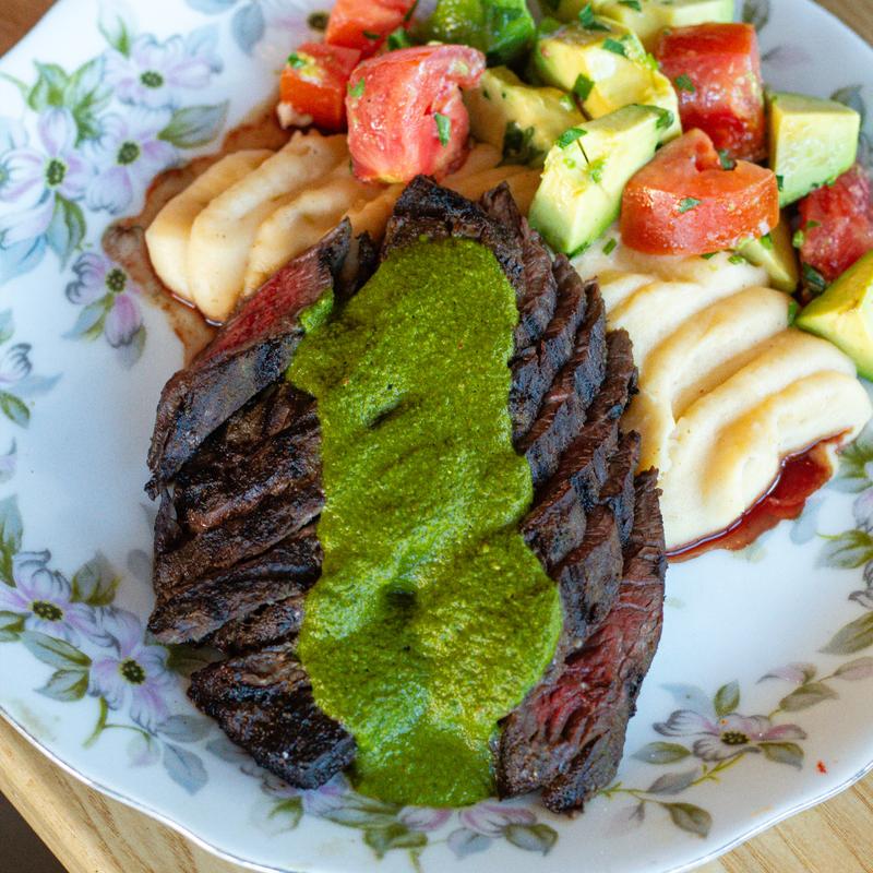 Grilled Hanger Steak photo