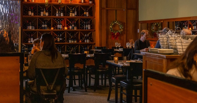 Interior, seating area