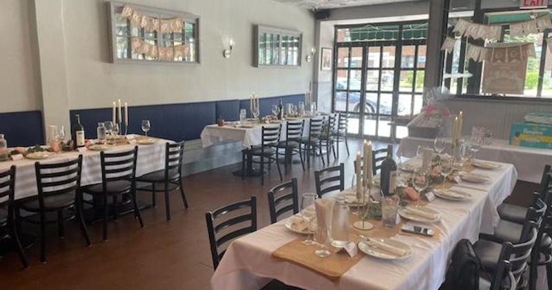 Interior, main dining area