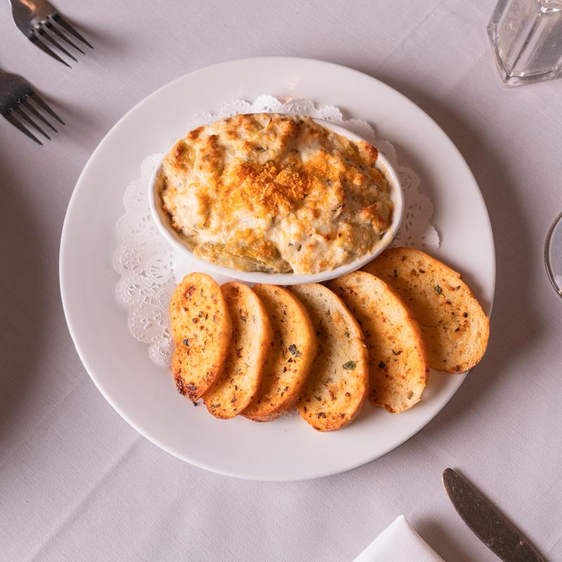 menu item 2 of 5, Crab & Artichoke Fondue