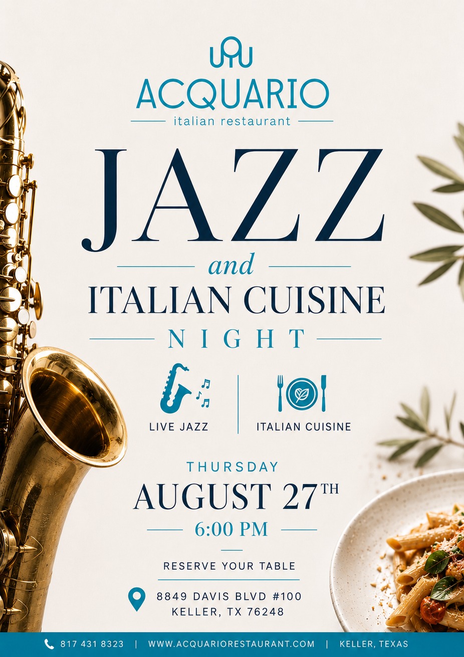 Jazz and Italian Cuisine event photo