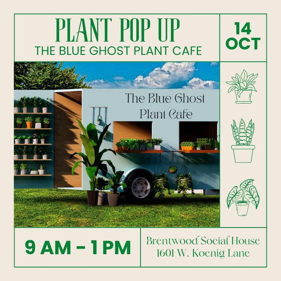 Pop Up :: Blue Ghost Plant Cafe event photo