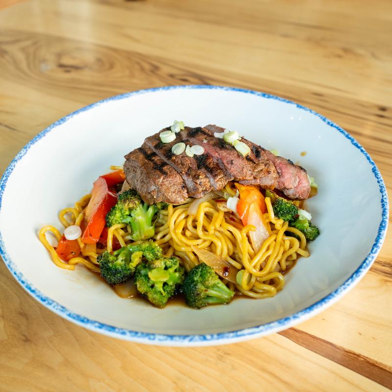 menu item 28 of 38, Wood-Grilled Steak Noodle Bowl