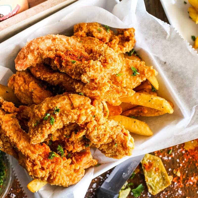 6 Piece Chicken Tenders & Fries photo