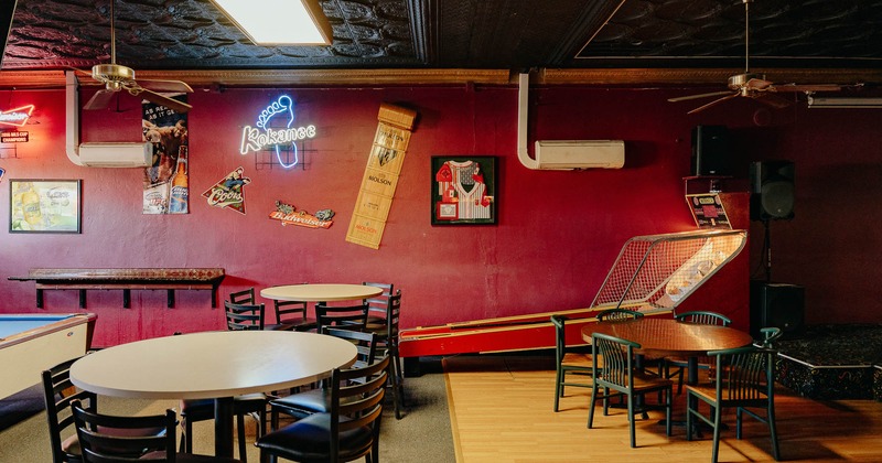 Interior, seating area